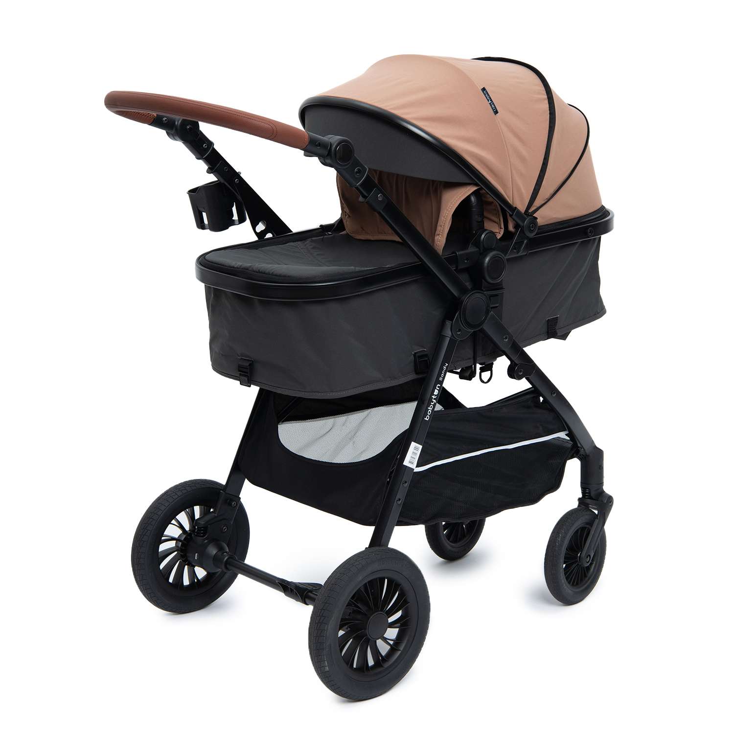 Коляска 2в1 Babyton Sandy Beige - фото 11