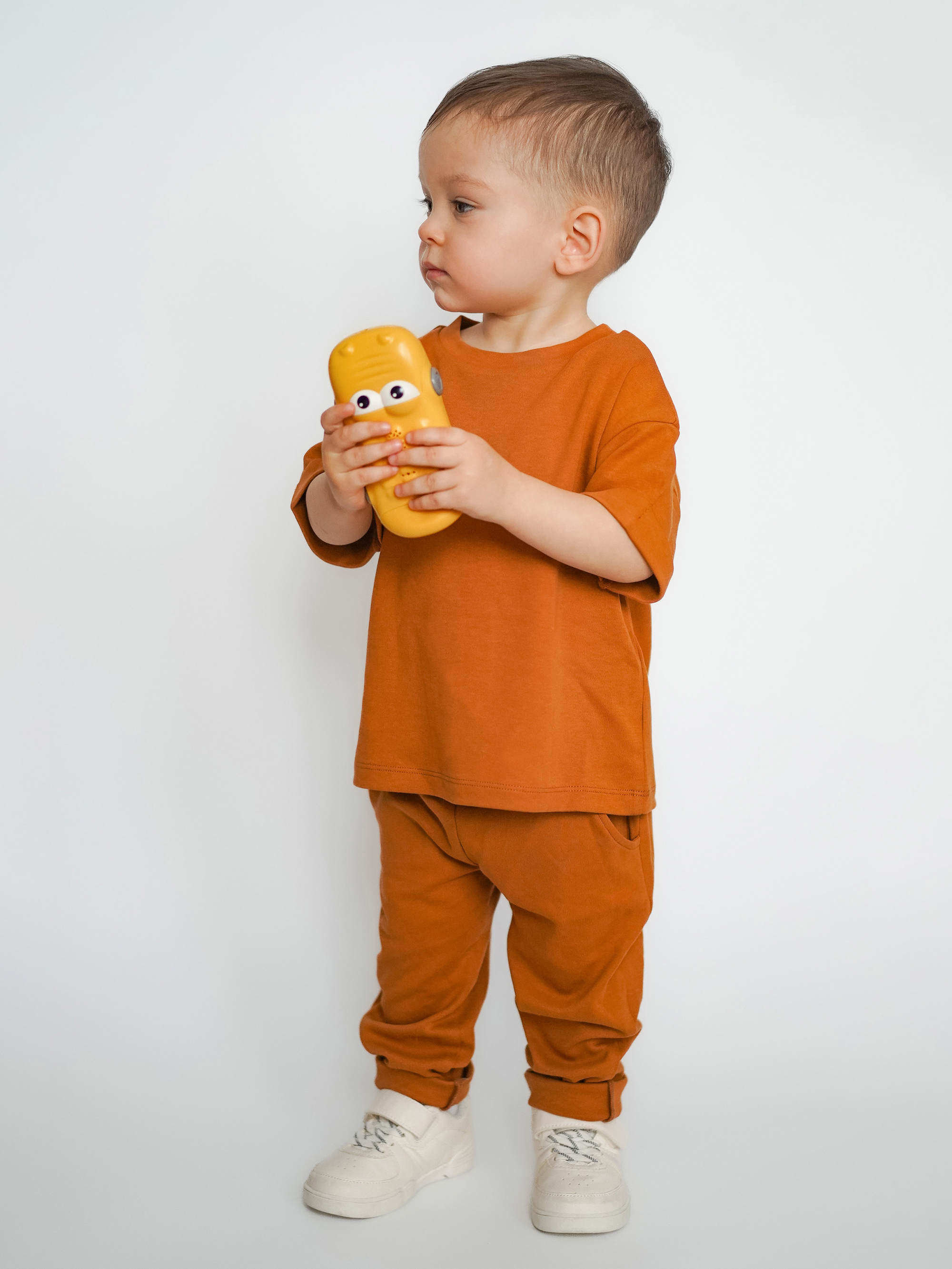 Брюки ZipkidZ TB-513/8-горчичный - фото 2