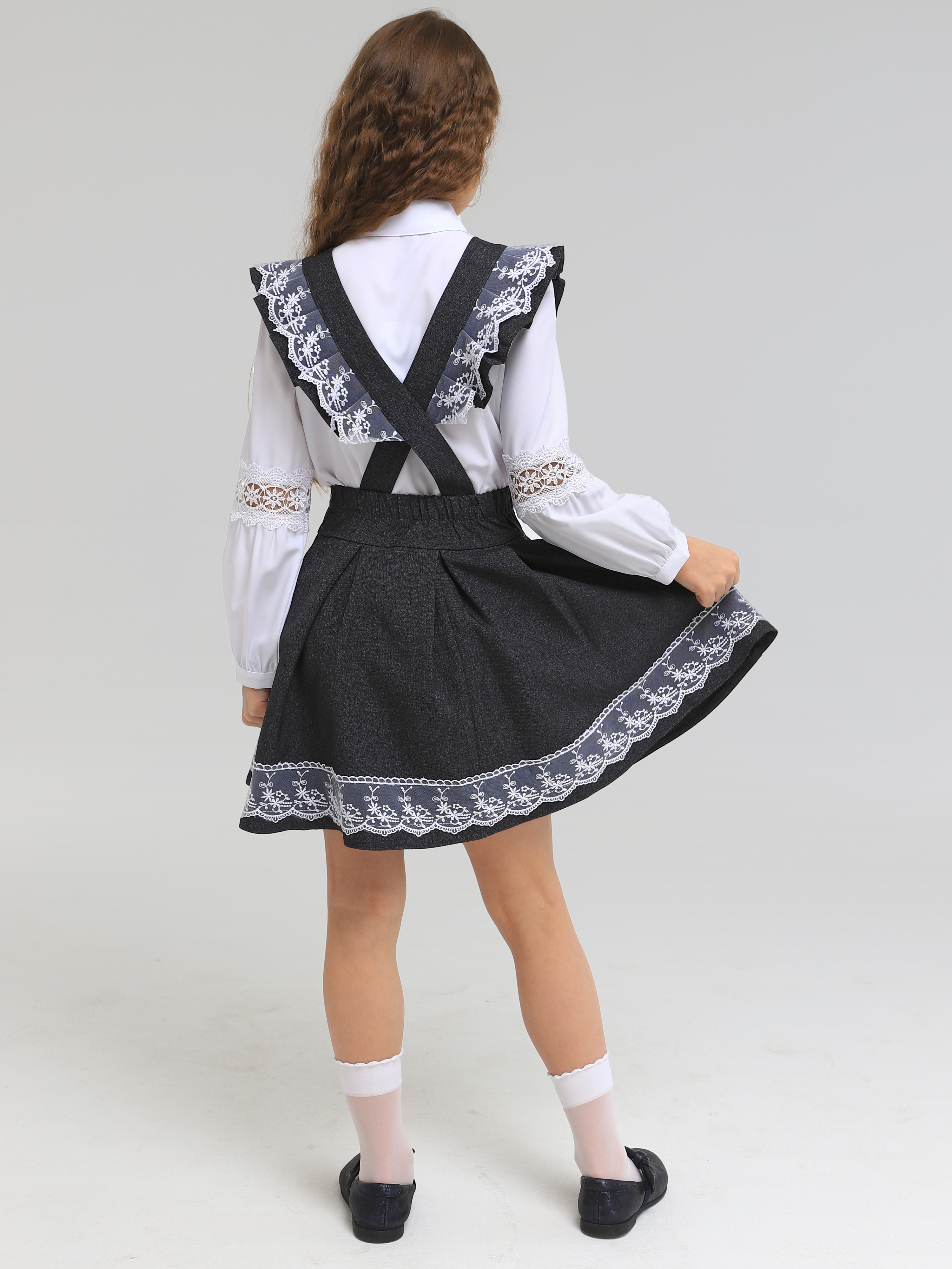 Сарафан СИНЯЯ МОДА W9250A-G39 - фото 8