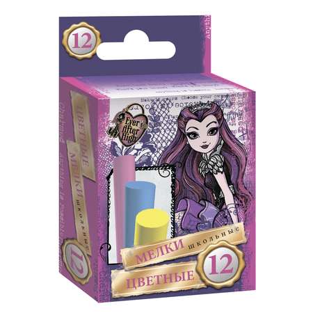 Восковые мелки Barbie 12 шт.