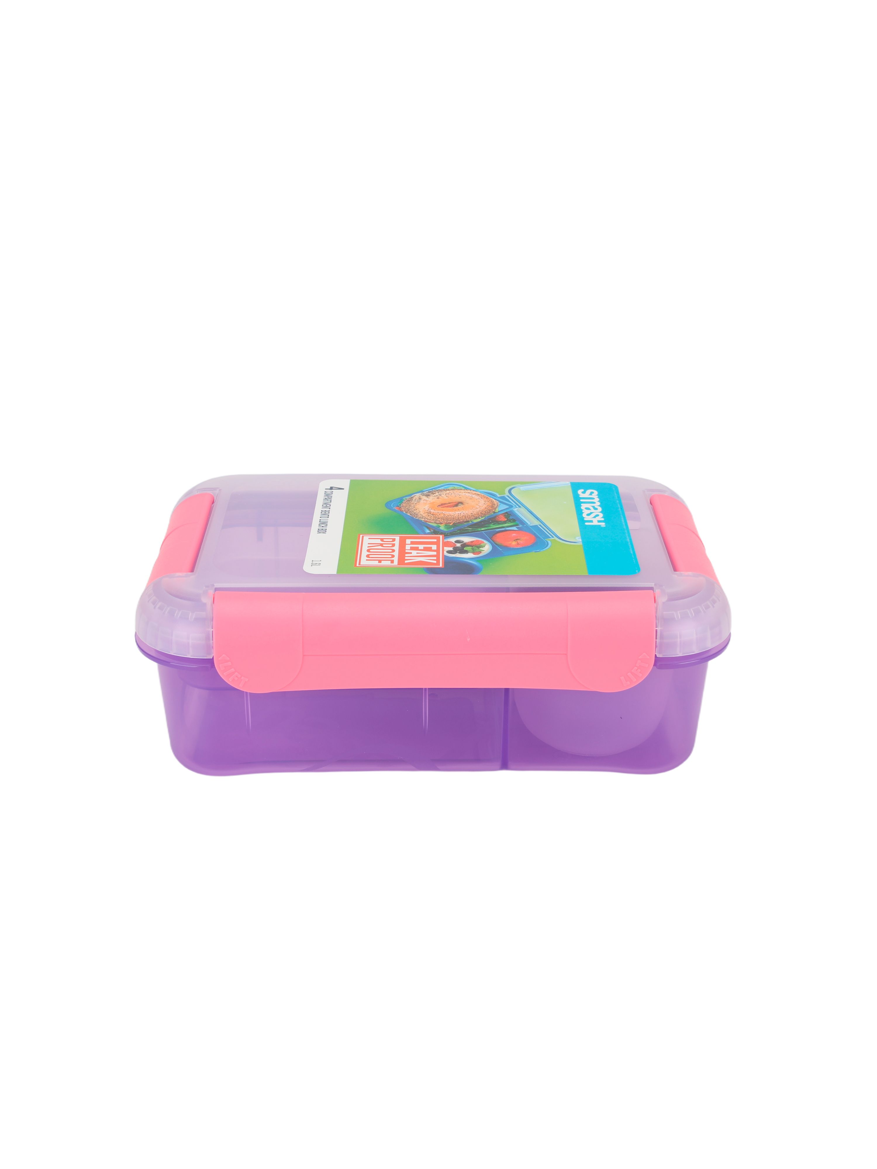Ланч-бокс Smash Bento" 1,6л фиолетовый 31813 - фото 5