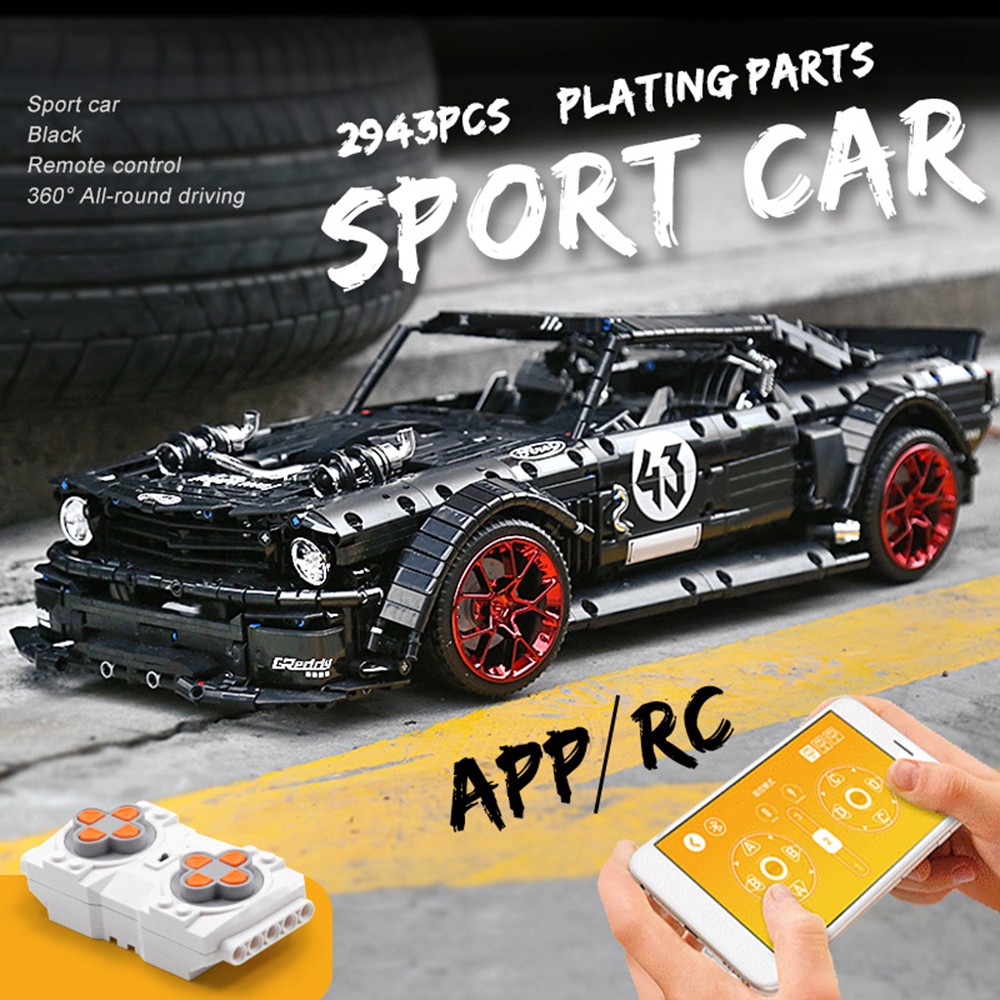 Конструктор Mould King Форд Мустанг Hoonicorn - фото 3