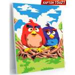 Картина по номерам Hobby Paint Злые птички в ассортименте