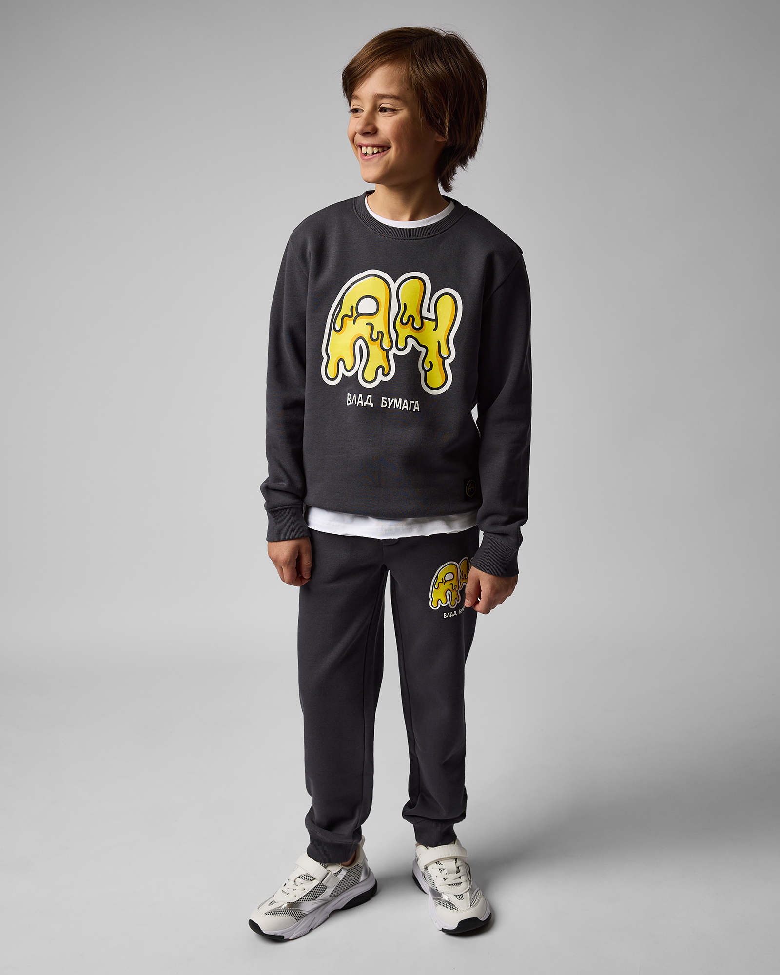 Свитшот А4 W24LC1-006LW tb-DG - фото 5