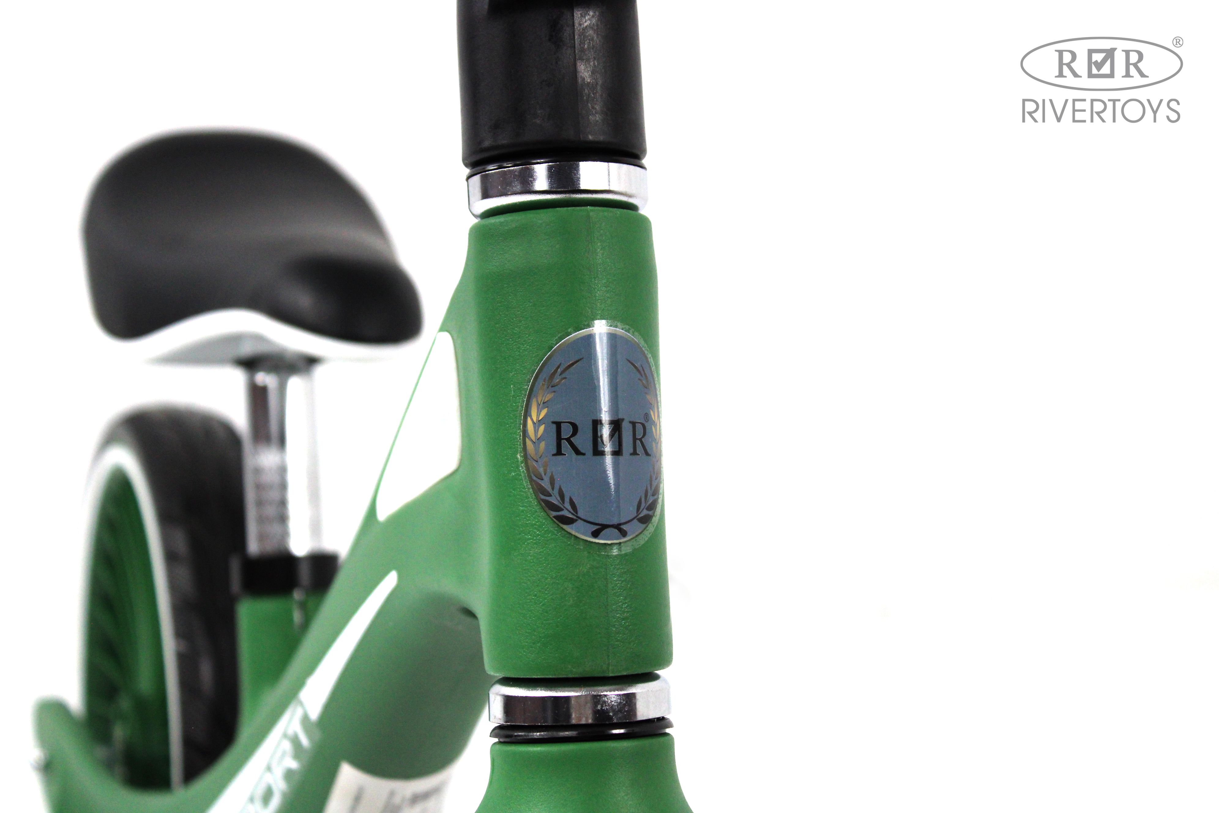 Двухколесный беговел RIVERTOYS 12 дюймов - фото 9