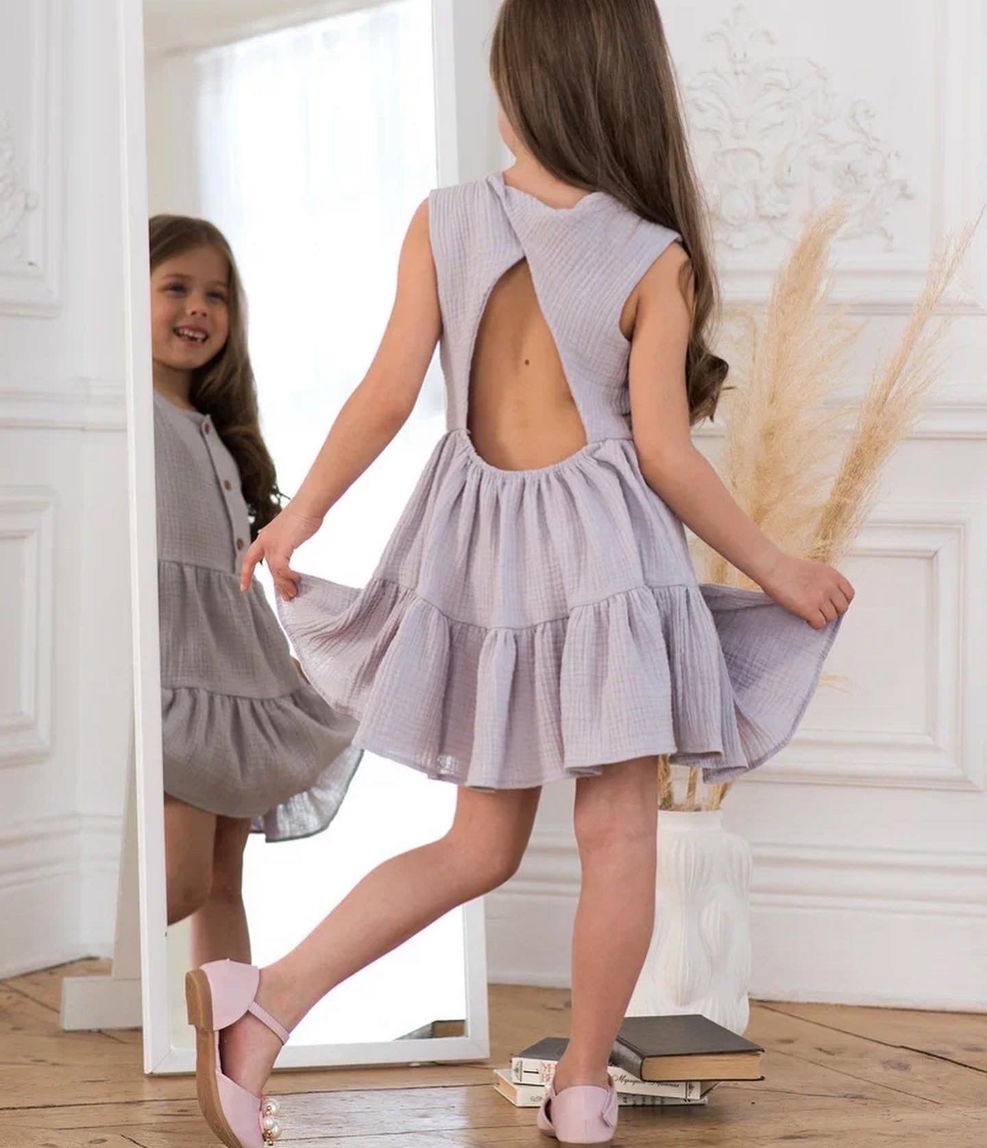 Платье CklonniMillash 4000002серый - фото 8