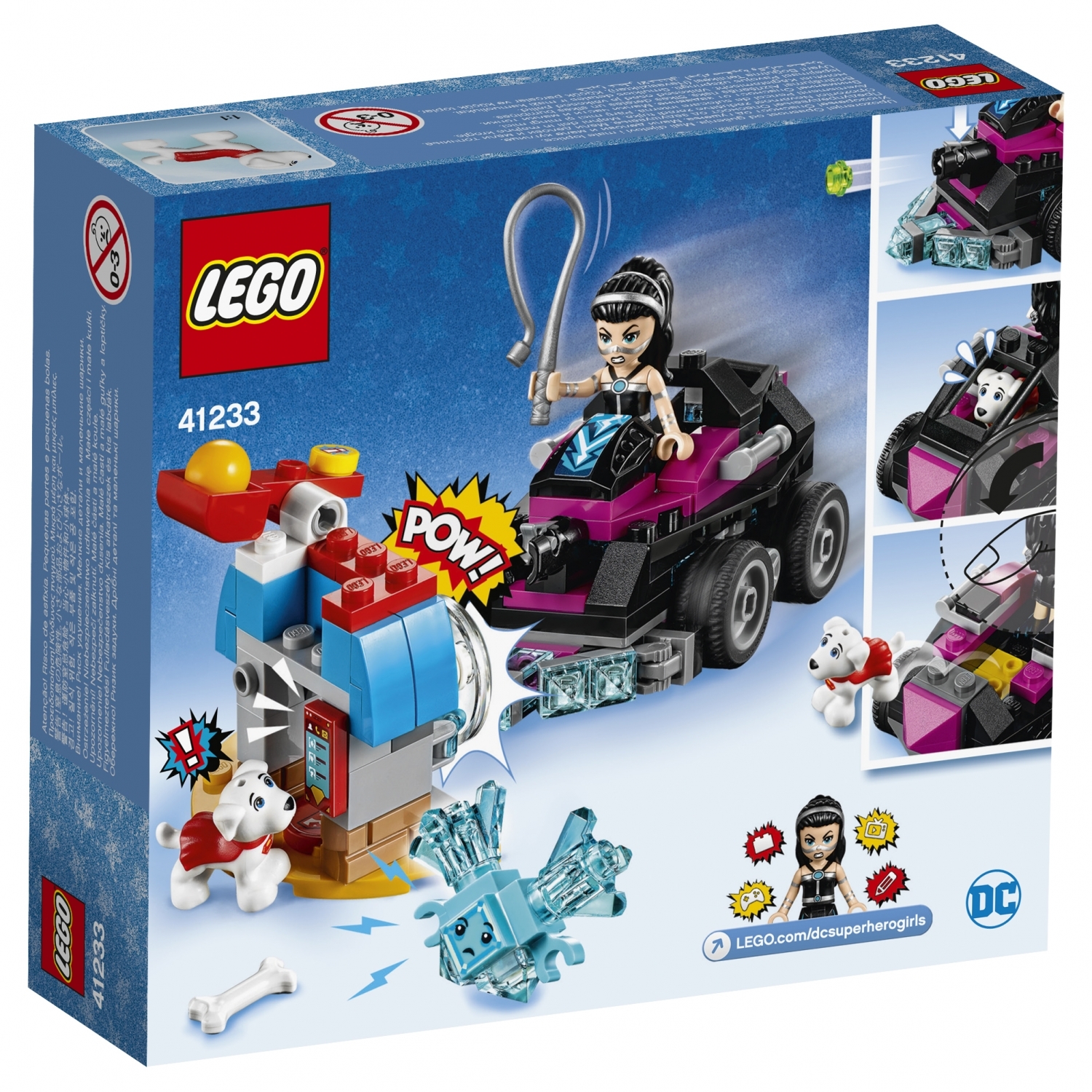 Конструктор LEGO DC Super Heroes Girls Танк Лашины блочный - фото 3