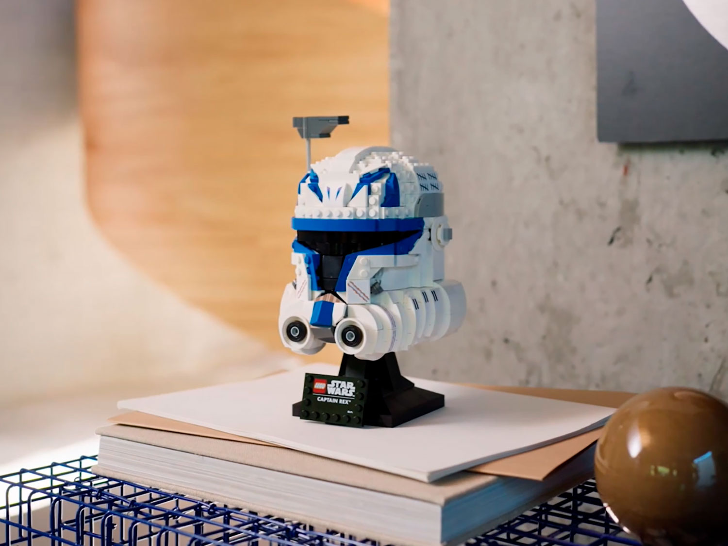 Конструктор LEGO Star Wars Шлем капитана Рекса блочный - фото 4