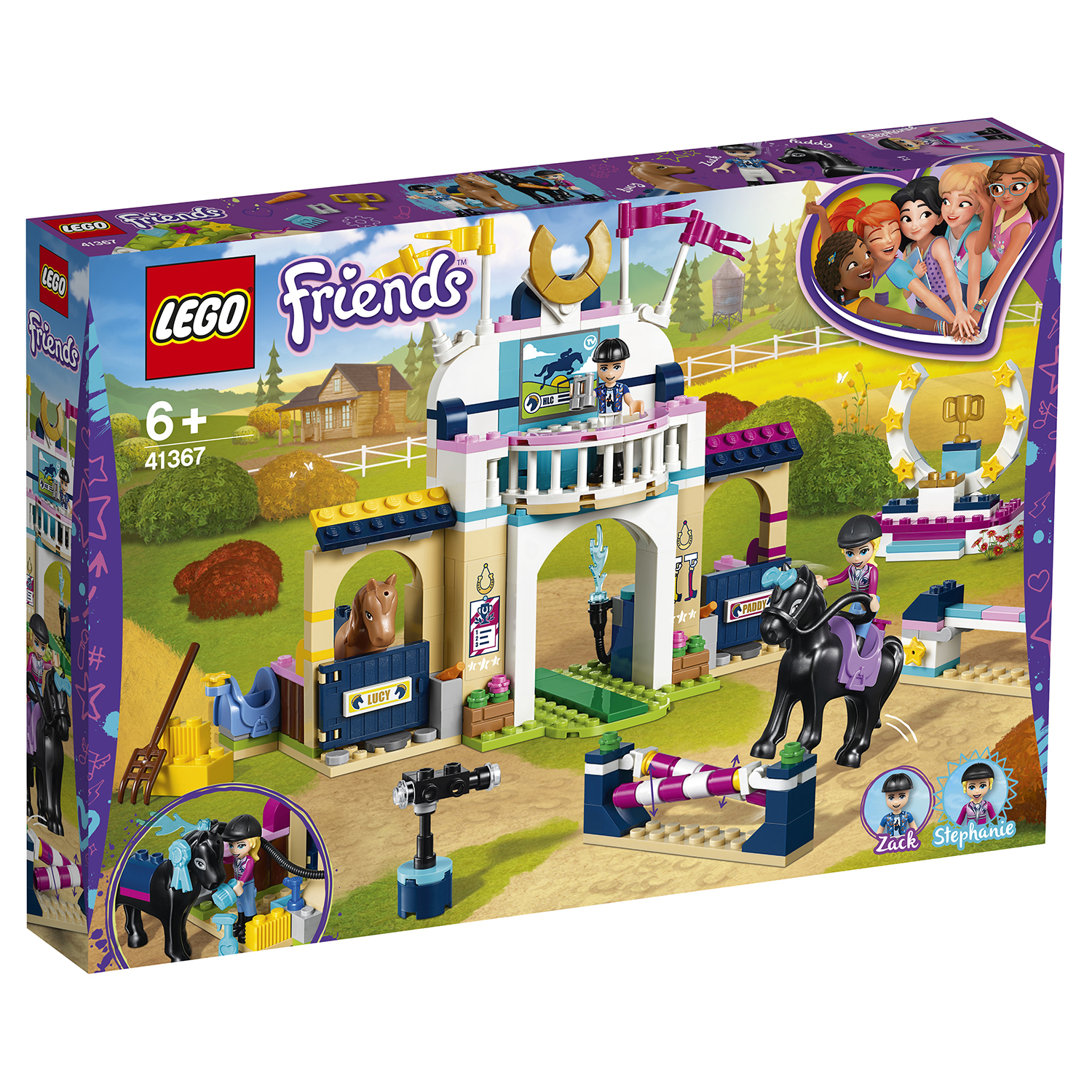Конструктор LEGO Friends Соревнования по конкуру - фото 2