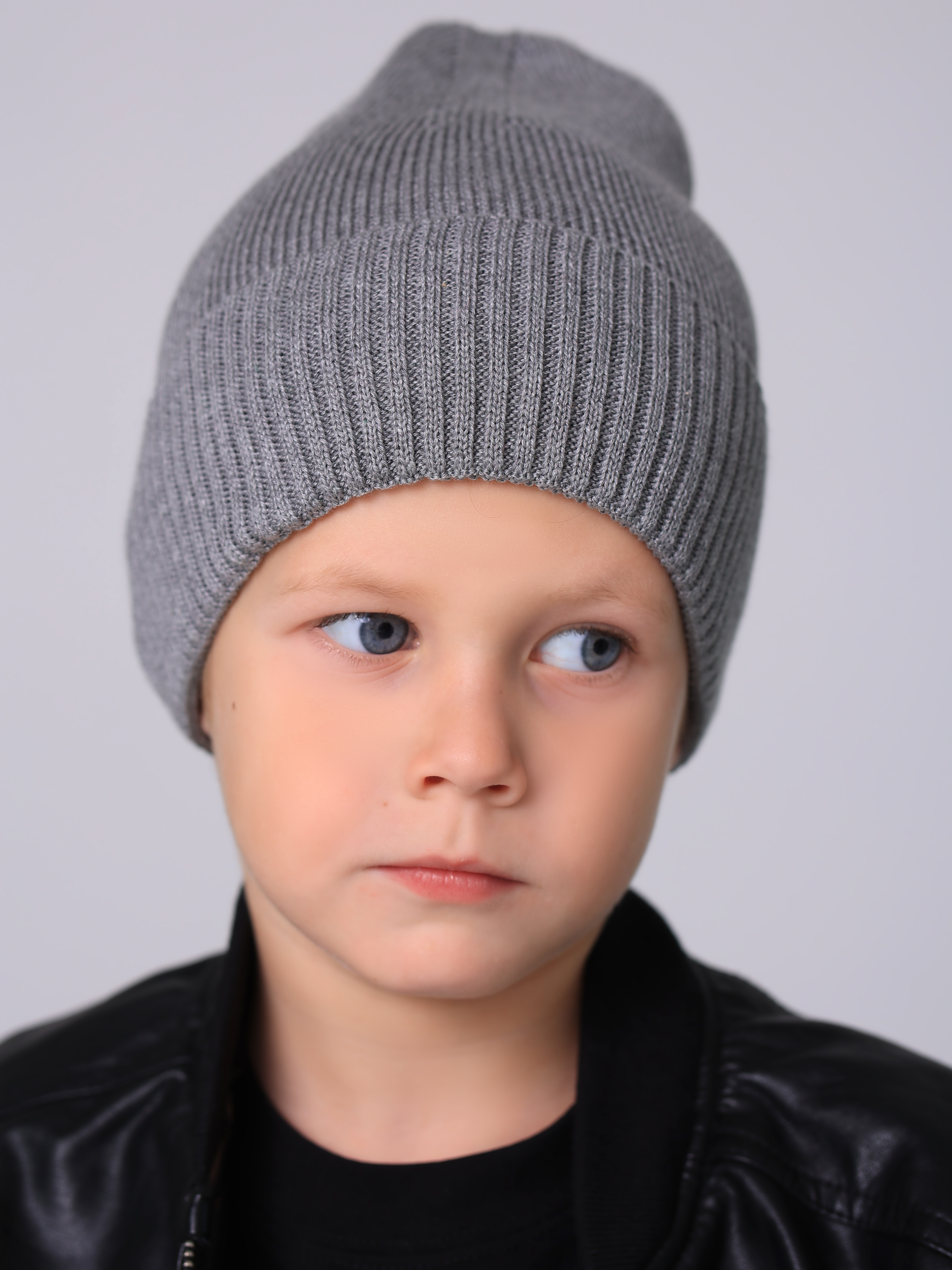 Шапка BRIOLLINI Girl серый - фото 1