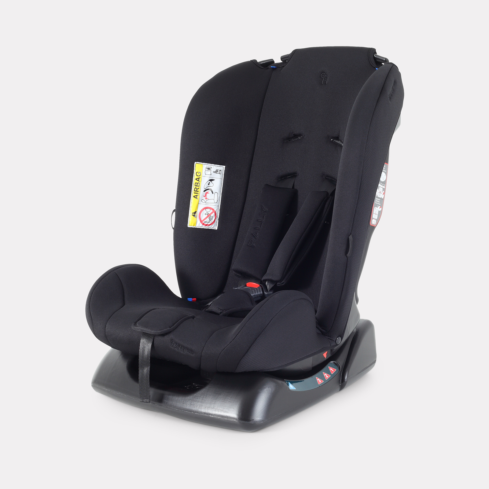 Автокресло Rant Basic Rally Next 0+/1/2 (0-25 кг) черный - фото 2