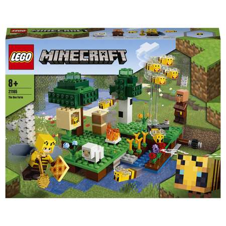 Конструктор LEGO Minecraft Пасека блочный