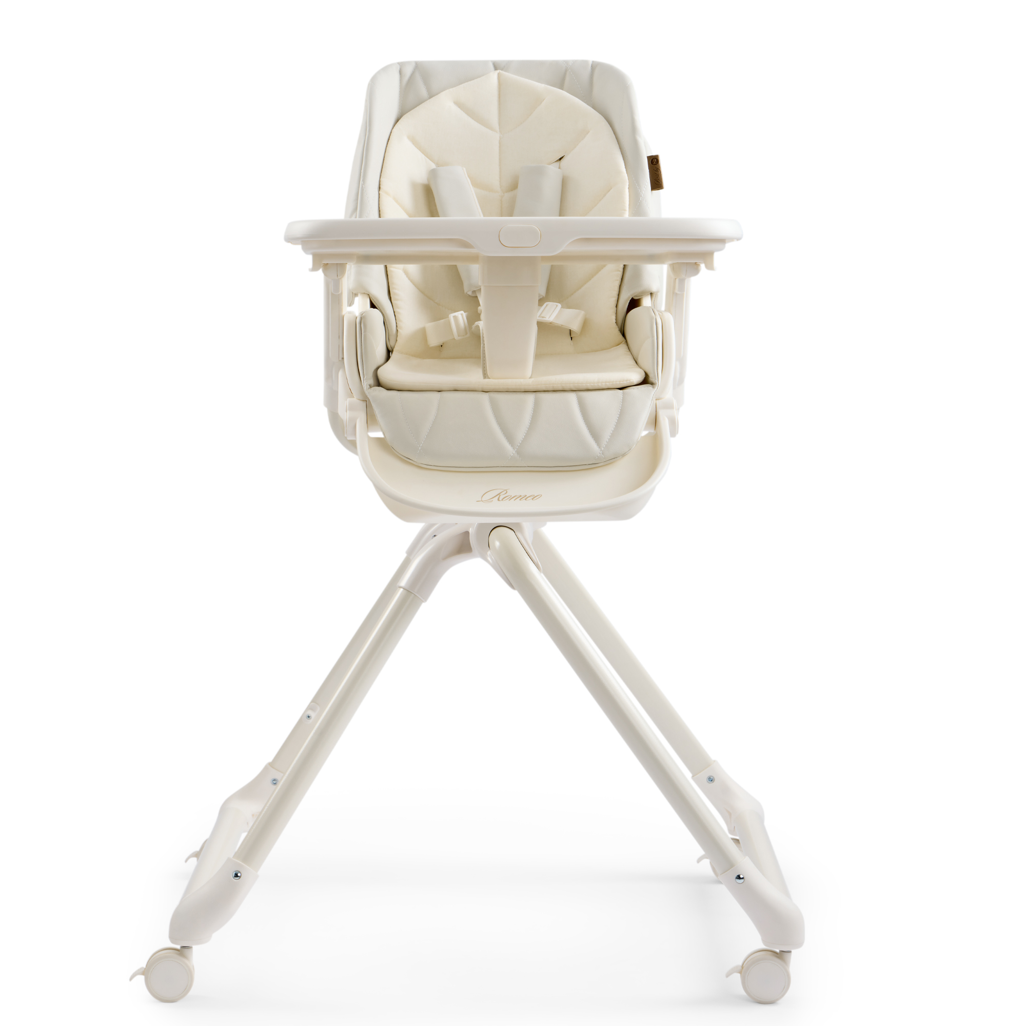 Стульчик для кормления Happy Baby ROMEO белый - фото 8