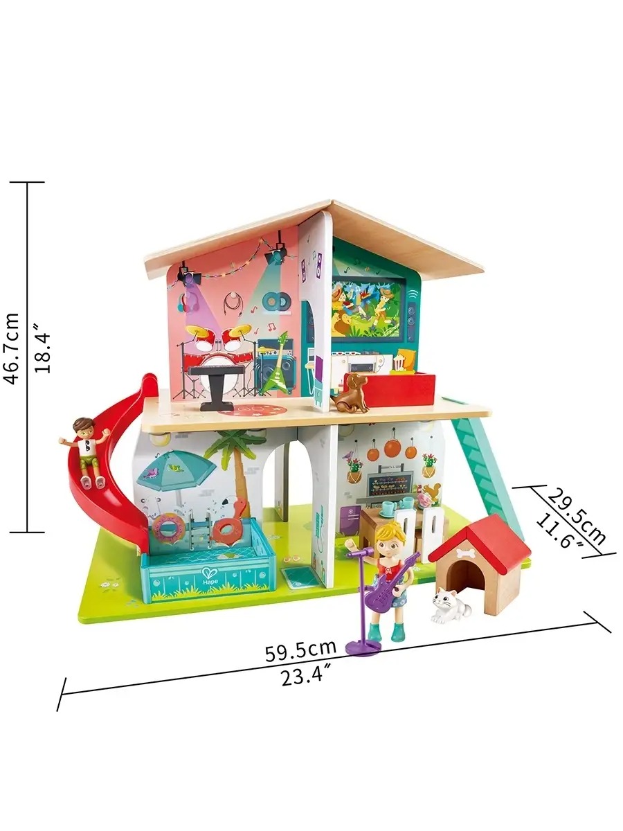 Домик для кукол Hape E3411_HP - фото 5