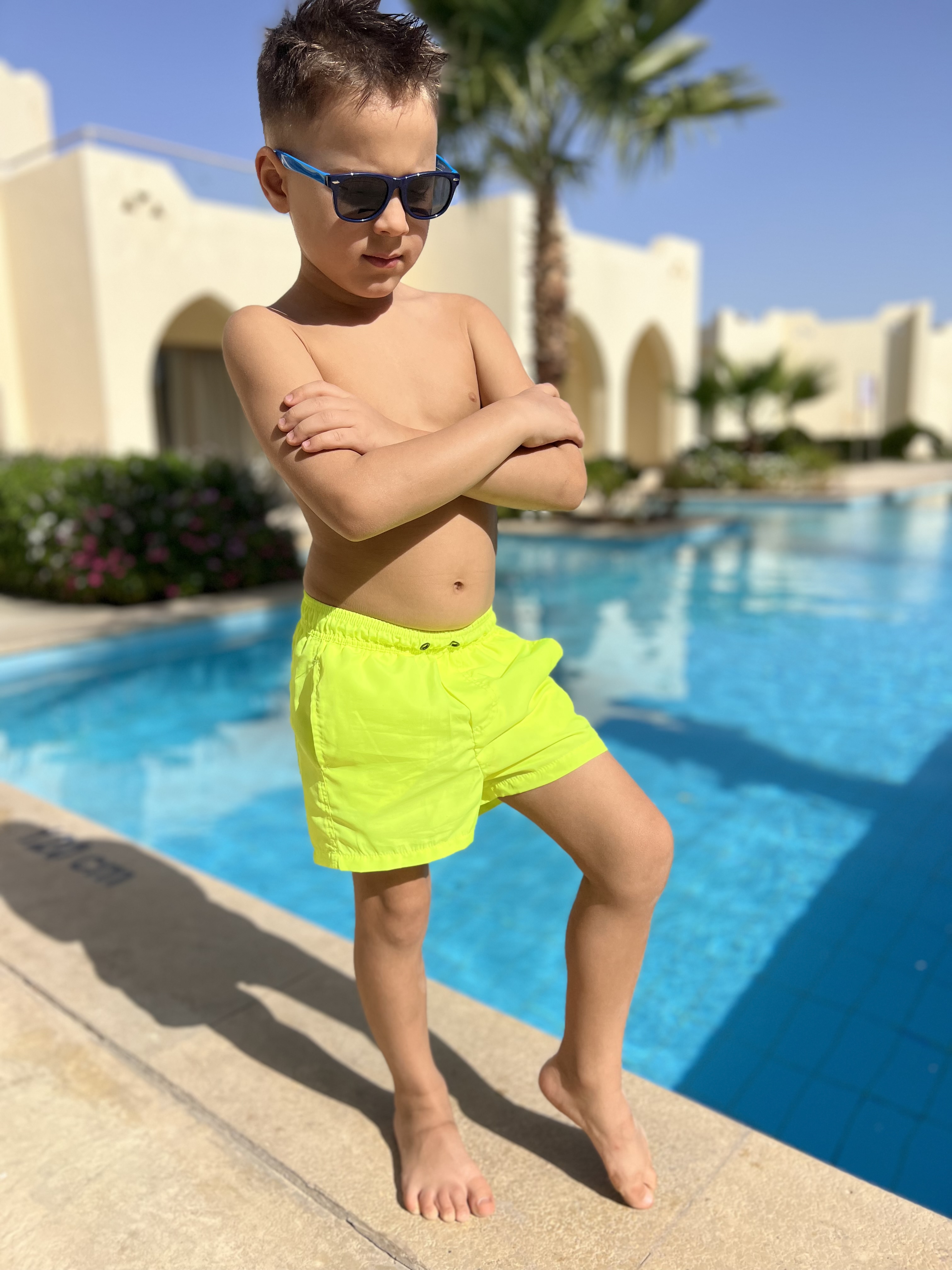 Шорты Capitania KIDS/MEN-001/YELLOWNEON - фото 6