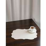 Салфетка сервировочная DeNASTIA с отстрочкой 45х30 см экокожа молочный E000606