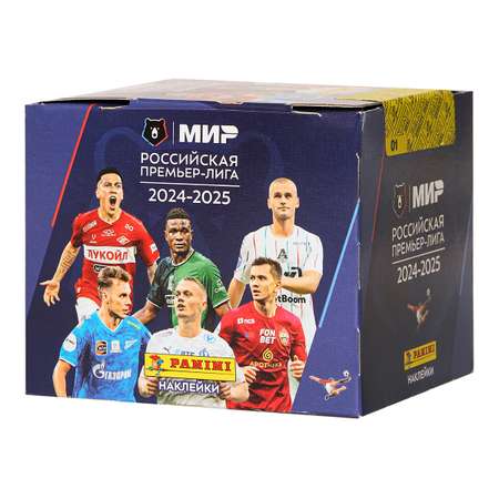 Наклейки Panini РПЛ сезон 2024-2025 50 шт.