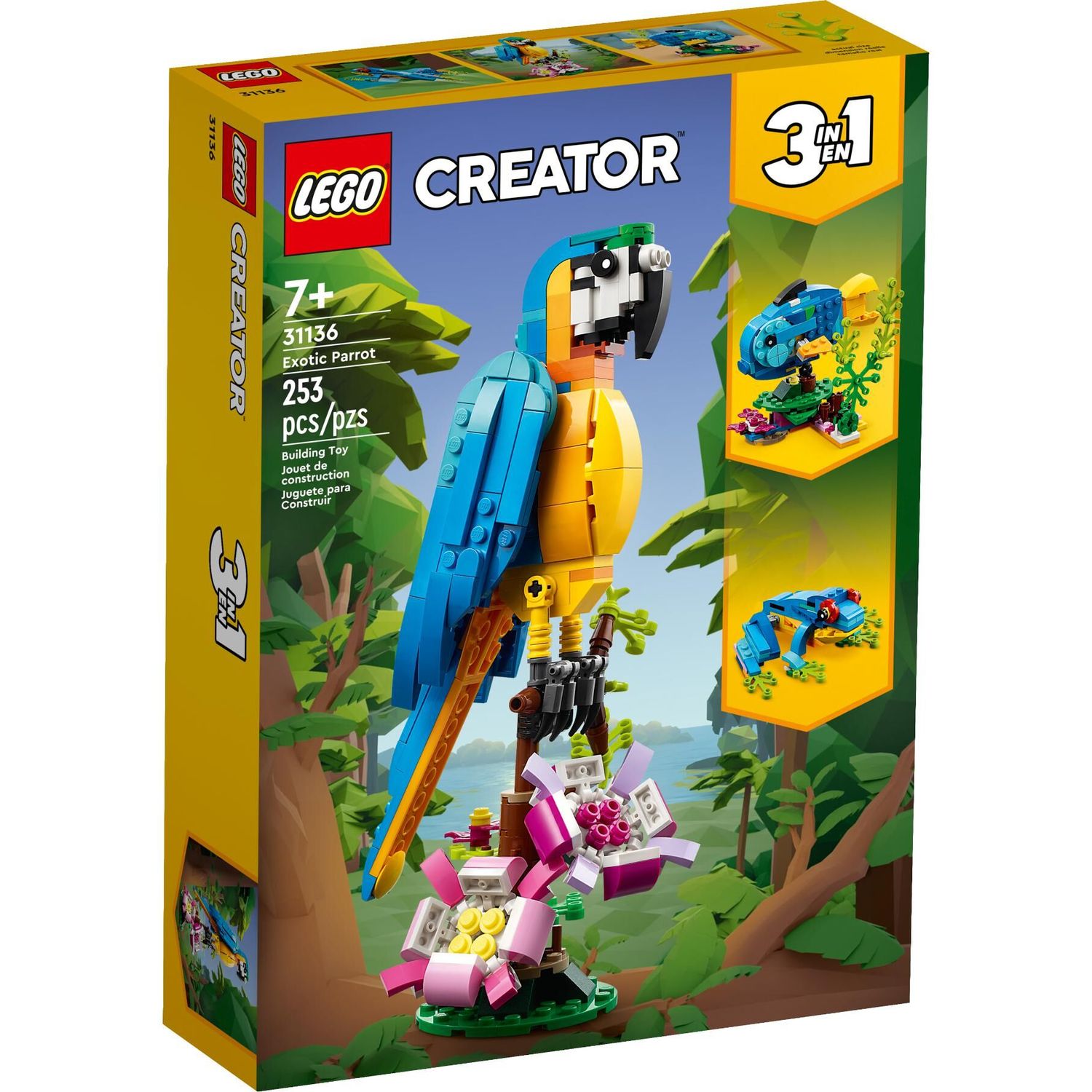 Конструктор LEGO Creator Exotic Parrot блочный - фото 8
