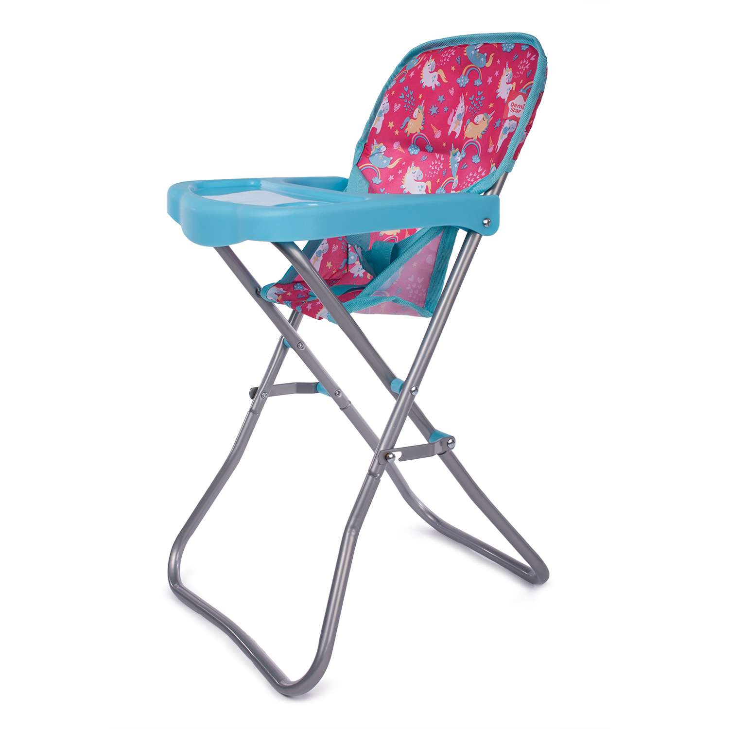 Аксессуар для кукол Demi Star стульчик для кормления 9384S Unicorn - фото 1
