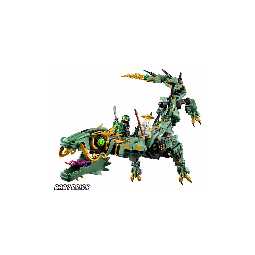 Конструктор LEGO NINJAGO Дракон Зелёного Ниндзя 70612 544 дет. - фото 3