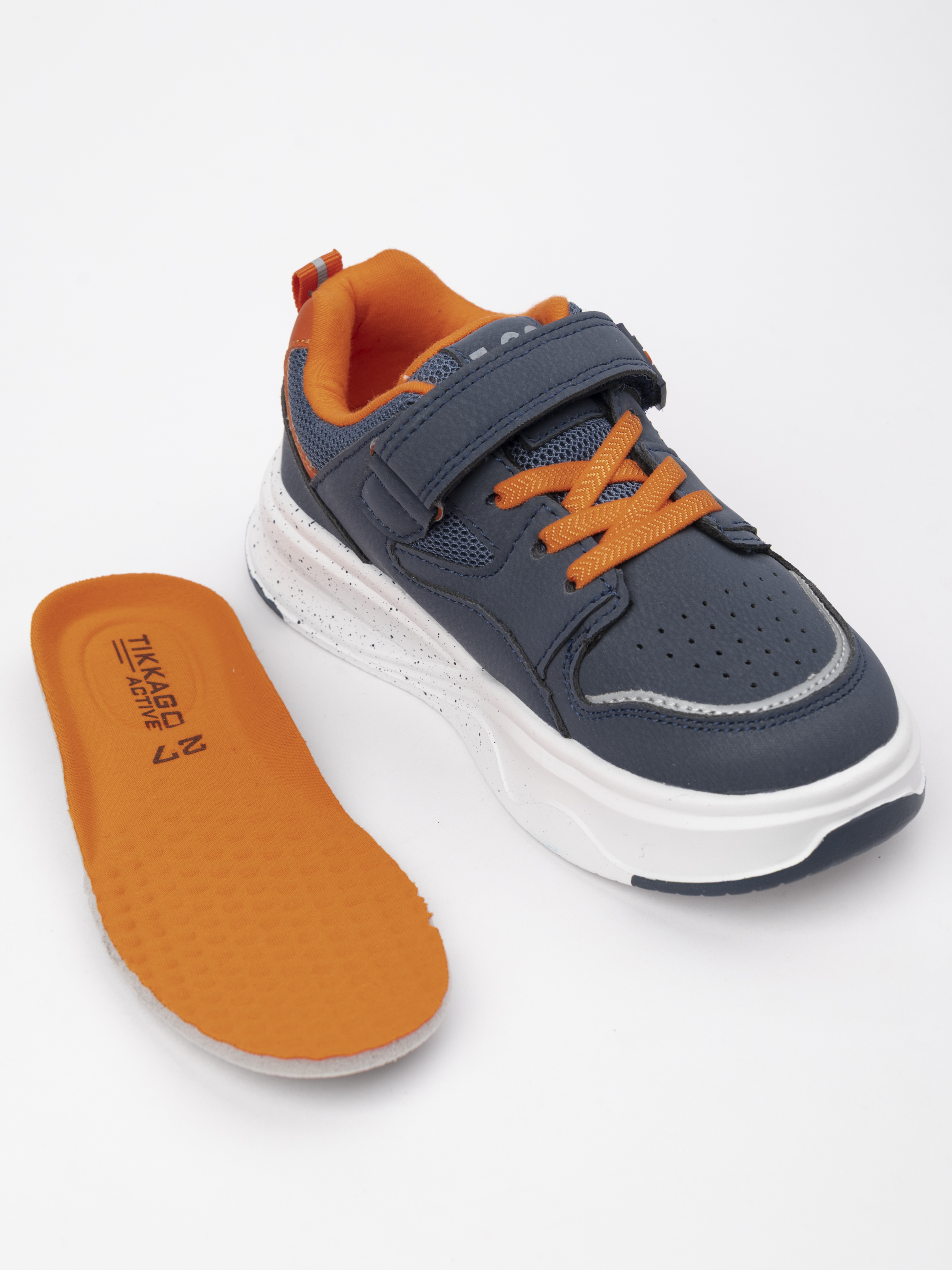Кроссовки TikkaGo 5A11_261601_navy-orange - фото 8