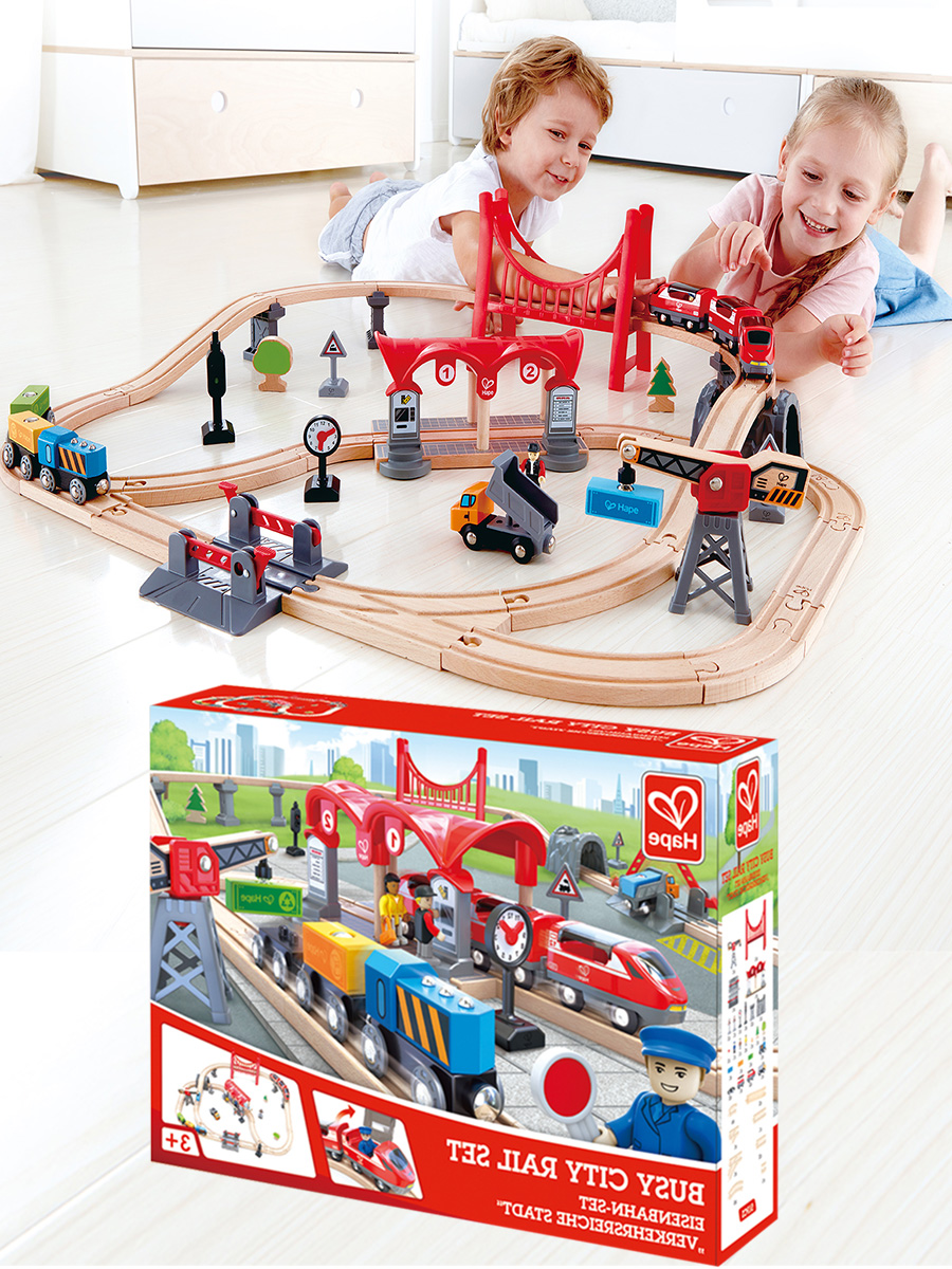 Набор железнодорожный Hape E3730_HP - фото 16