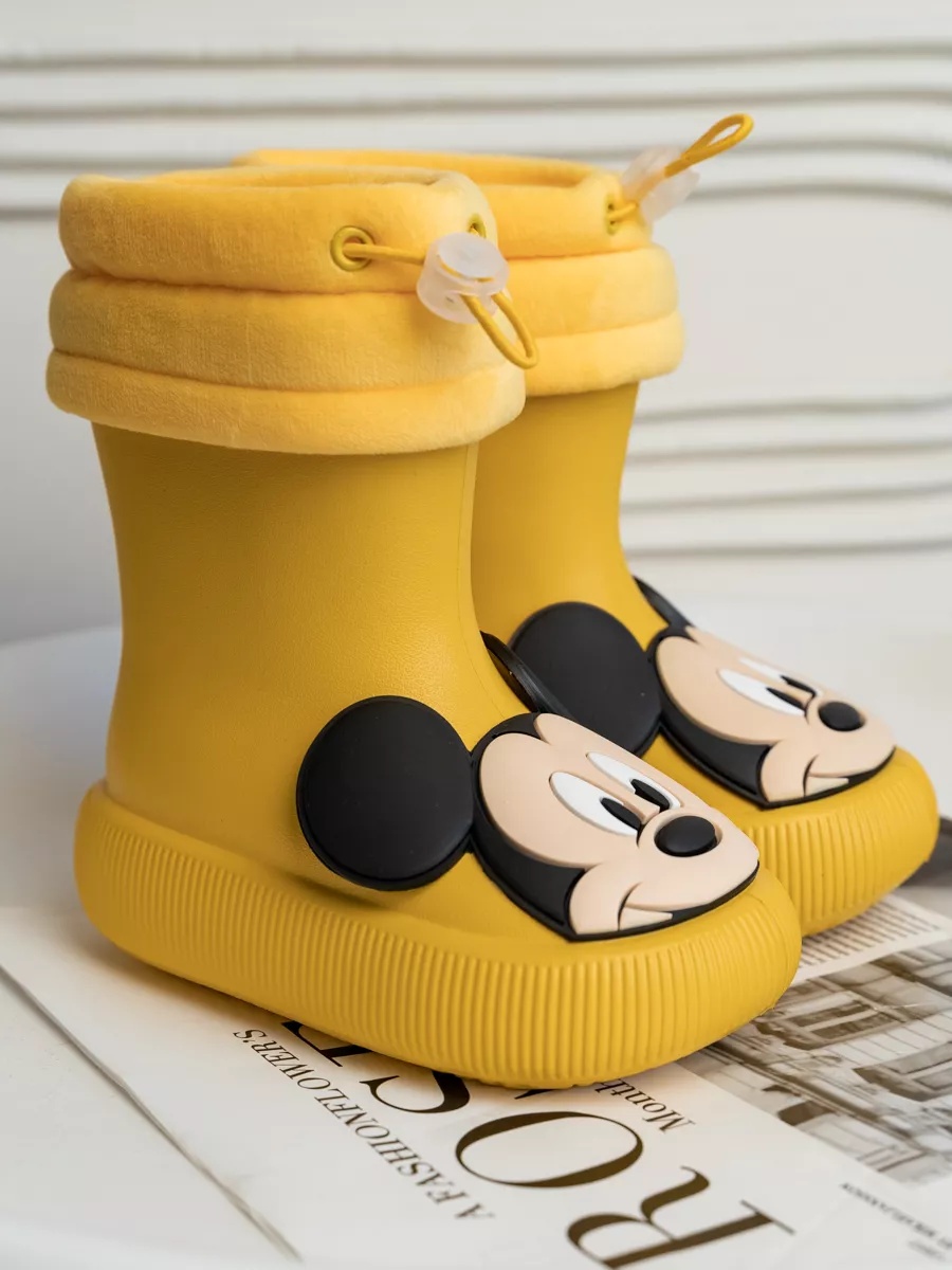 Резиновые сапоги ТопТошкин 014-микки-желт - фото 2