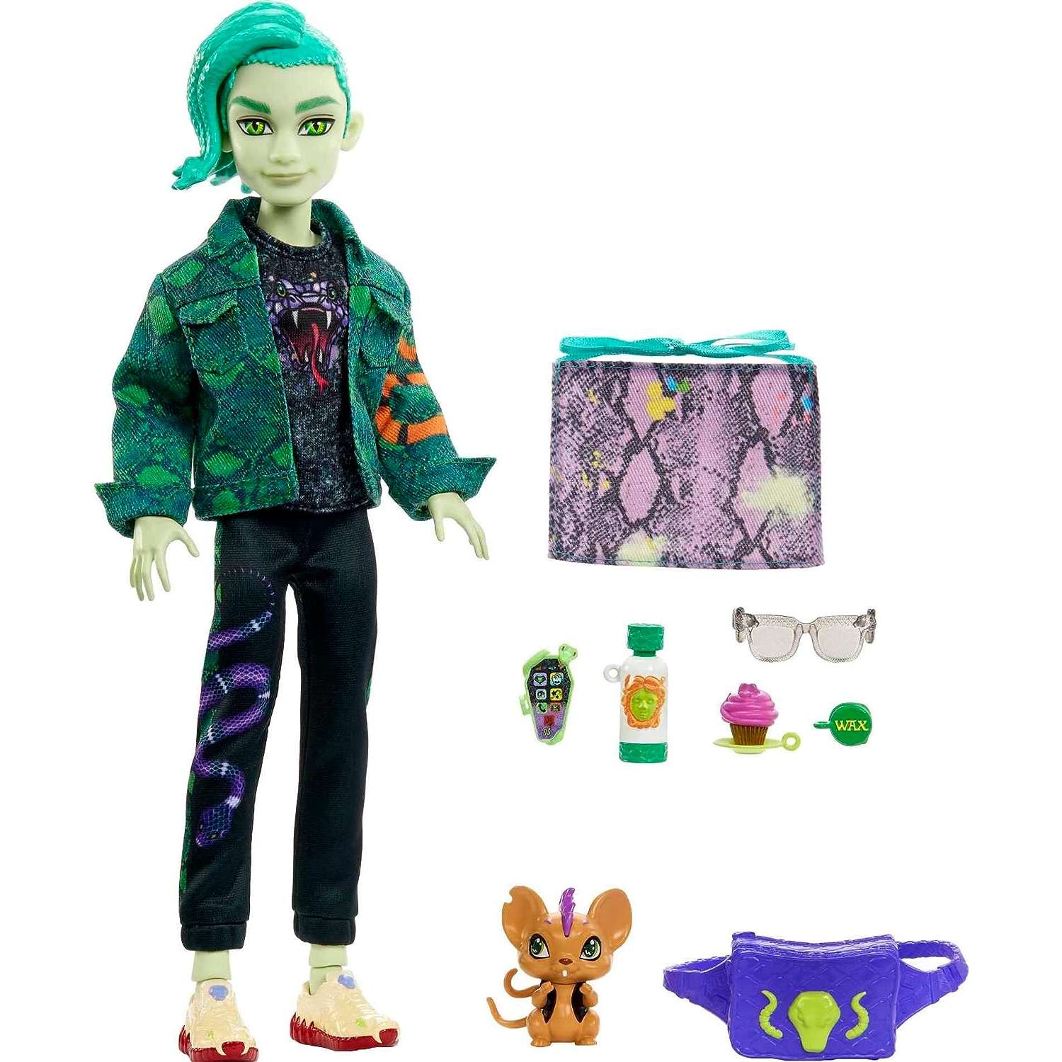 Кукла модельная Monster High Deuce HHK56 - фото 1