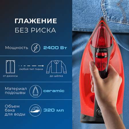 Электрический утюг ENDEVER DELTA-224