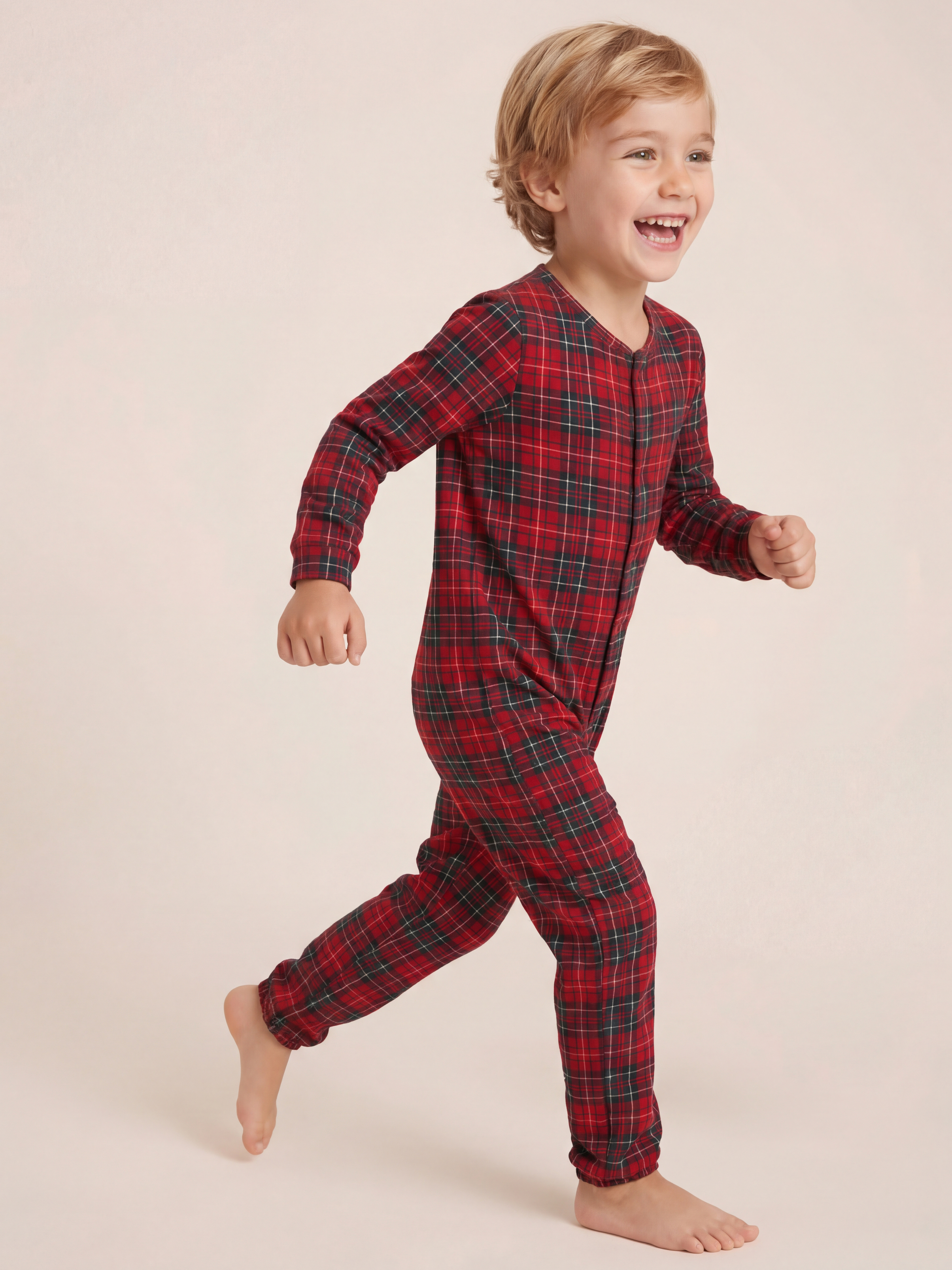 Пижама Веселый малыш 153/17/Клетка кр - фото 2