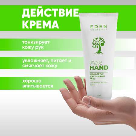 Крем EDEN Комплексный уход 75 мл 2 шт.