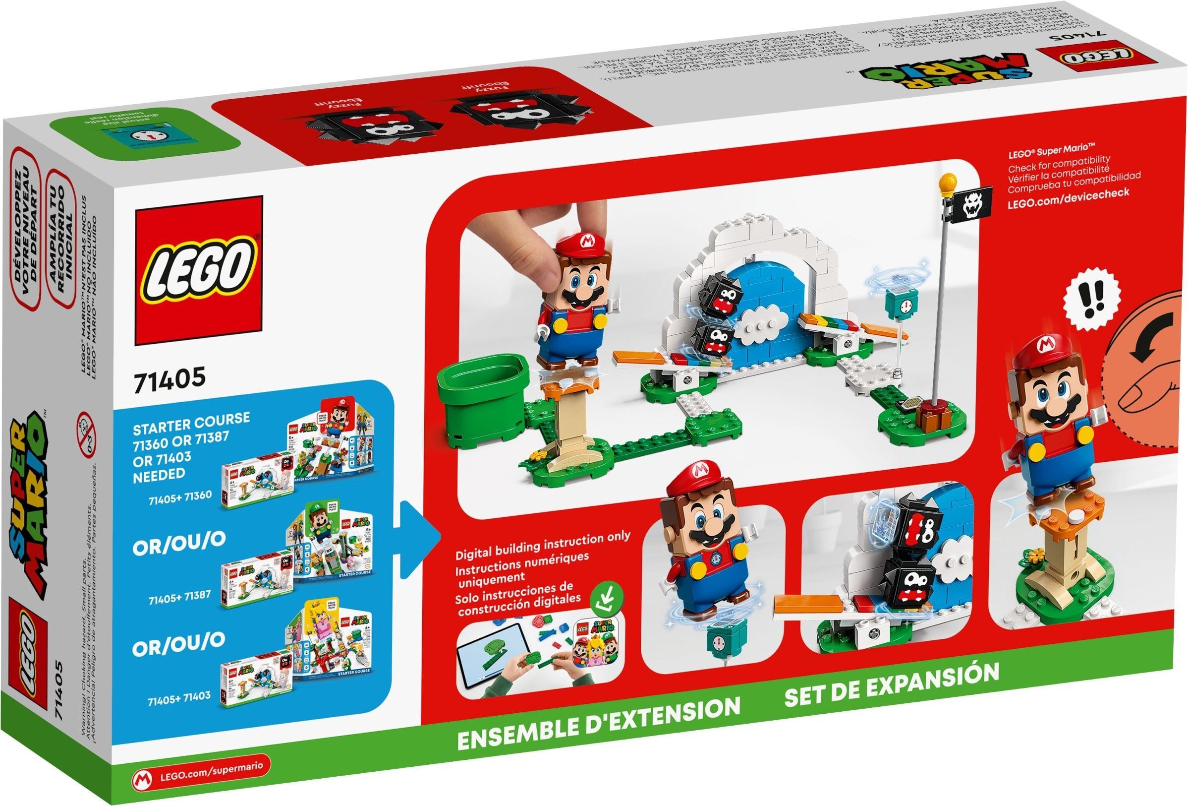 Конструктор LEGO Super Mario Качели для лохматиков 154 дет. - фото 3