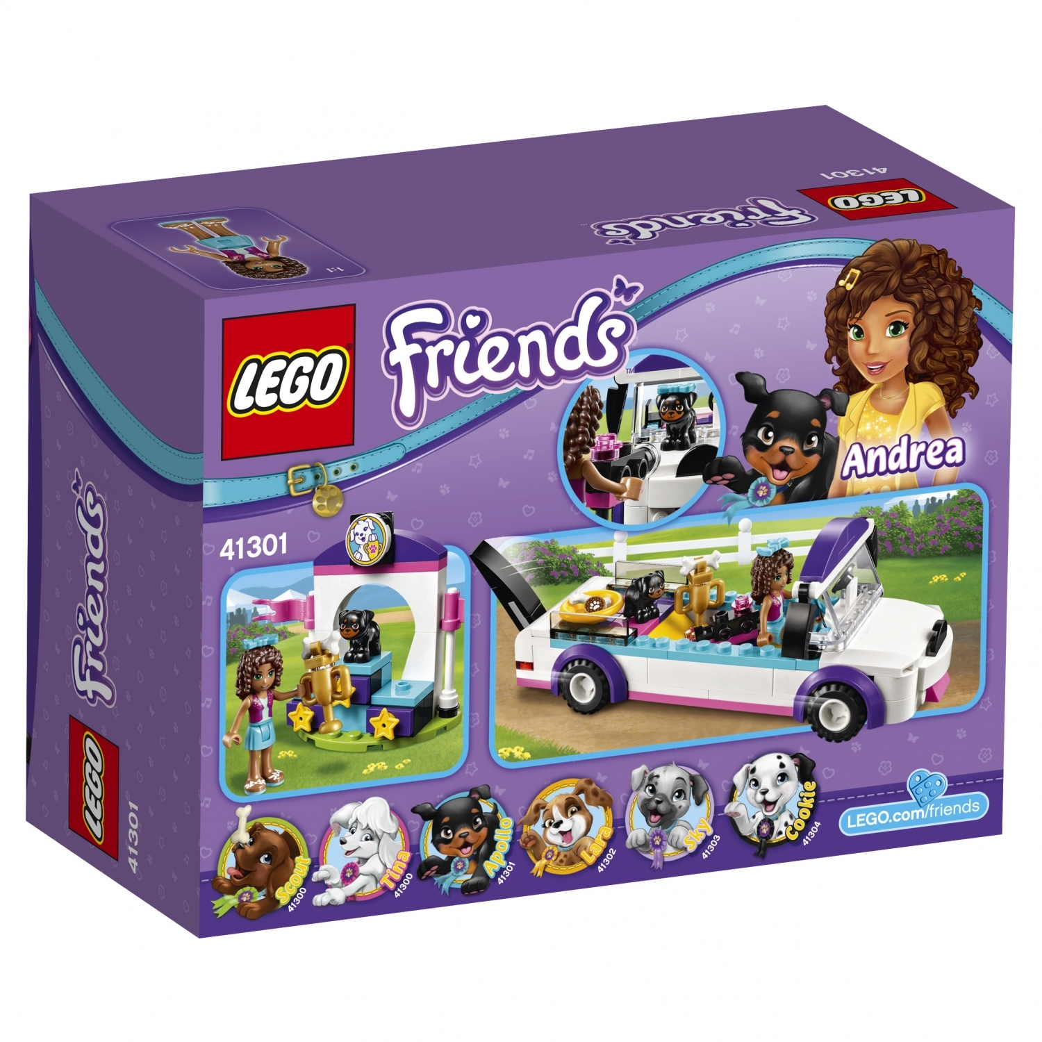 Конструктор LEGO Friends Выставка щенков: Награждение блочный - фото 3