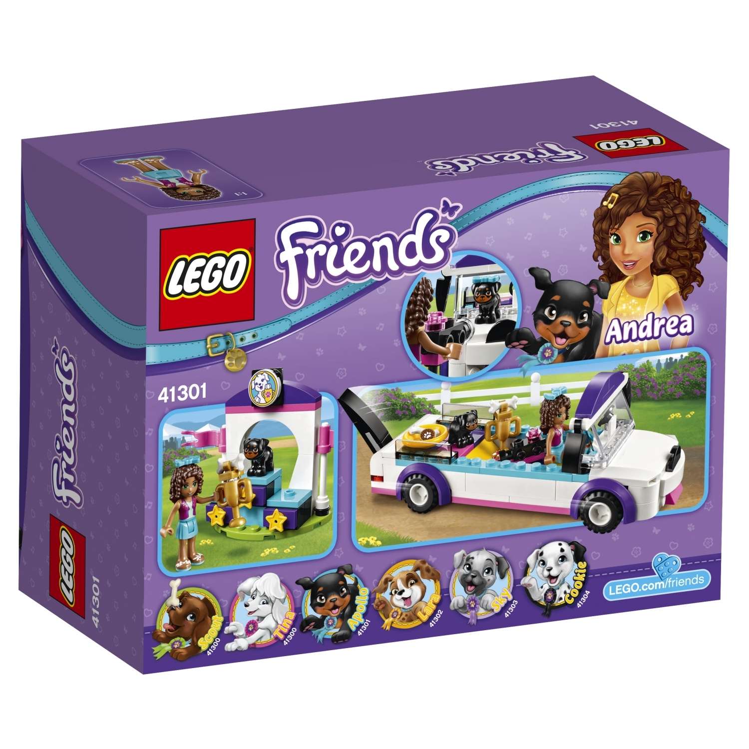 Конструктор LEGO Friends Выставка щенков: Награждение блочный - фото 3