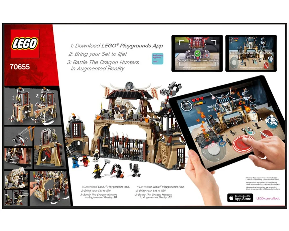 Конструктор LEGO NINJAGO 70655 1619 дет. - фото 4