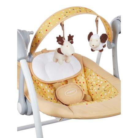 Электрокачеля TOMMY SW-205 бежевая