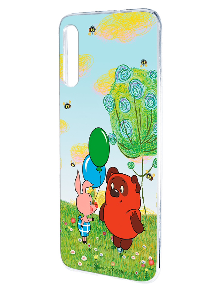 Силиконовый чехол Mcover для смартфона Samsung A50 A30S A50S Союзмультфильм Лучшие друзья - фото 1