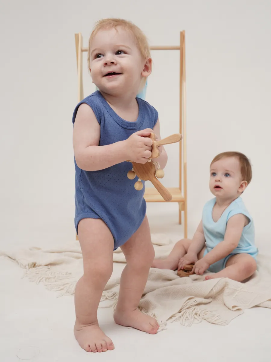 Боди 3 шт Супер Пупс нбр/3пр/бодимайка/индментсвгол/трансфрибана - фото 21