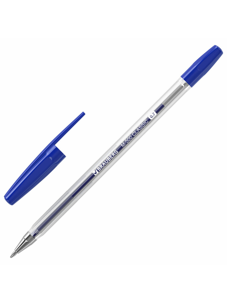 Ручка шариковая Brauberg 50 шт. - фото 6