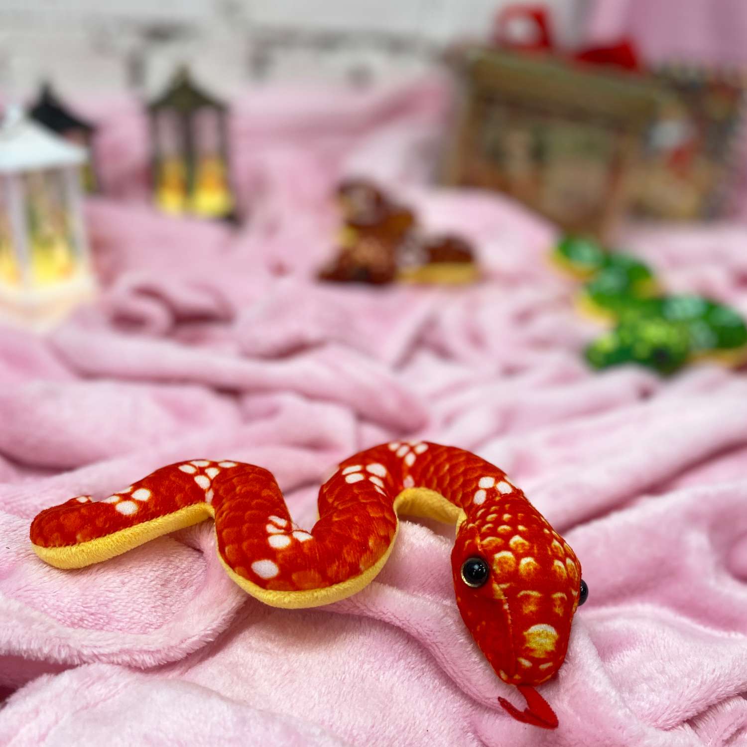 Игрушка мягкая Плюшевая мафия змея 3.5 см в ассортименте - фото 5