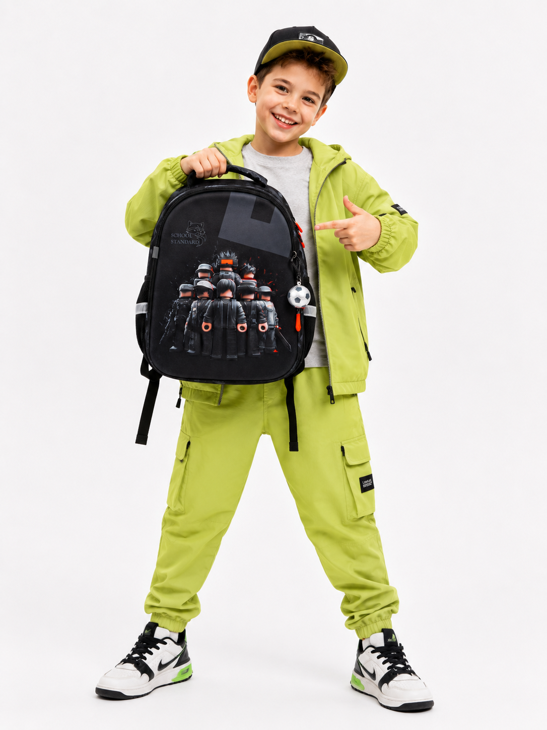 Рюкзак School Standard школьный для мальчика 8в1 - фото 2