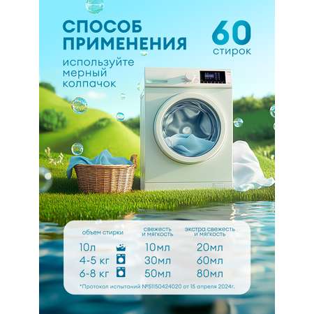 Кондиционер для белья GraSS EVA baby концентрированный детский