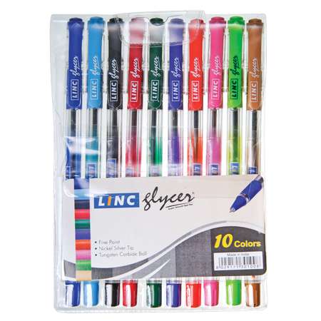 Ручка гелевая LINC 10 шт.