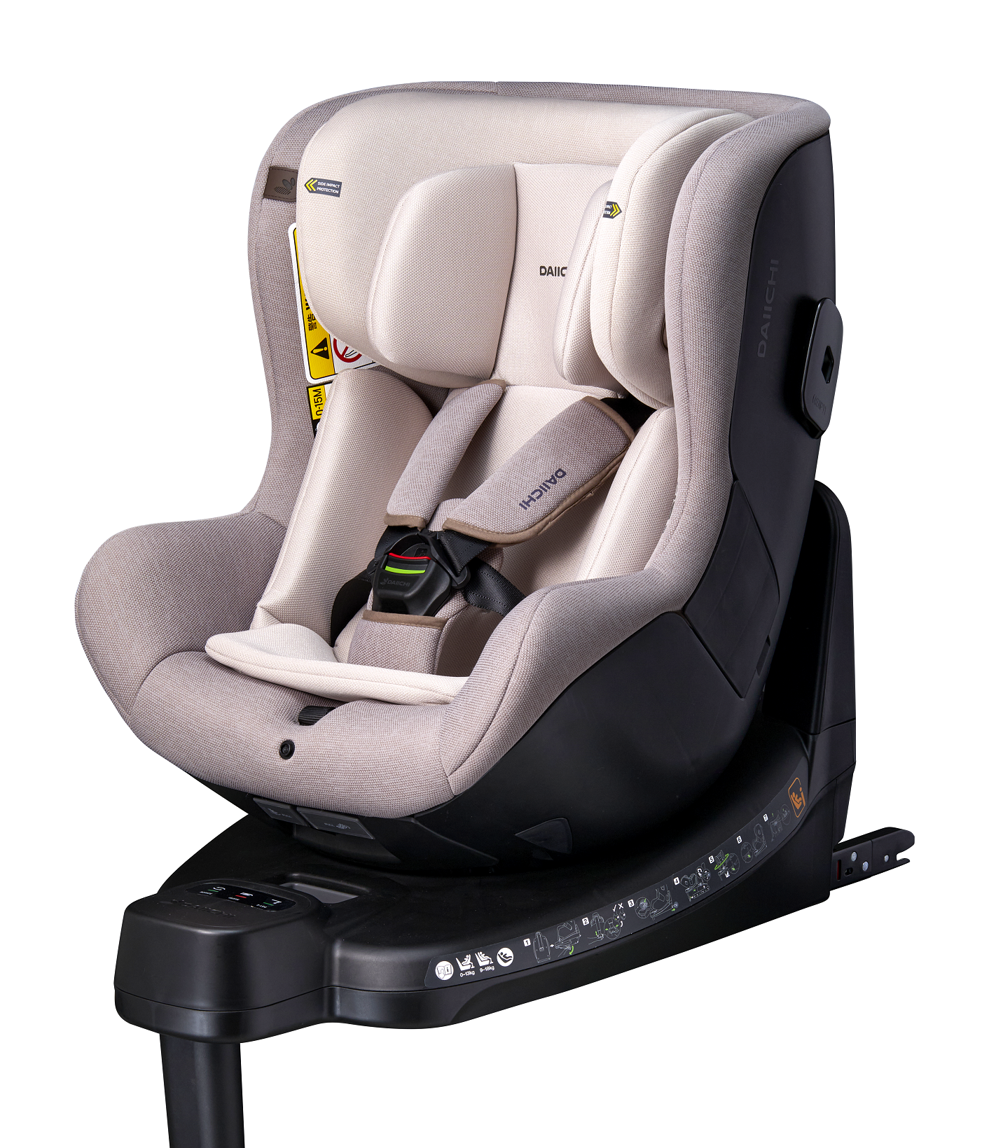 Автокресло DAIICHI One-FIX Isofix 0+/1 (0-18 кг) - фото 12