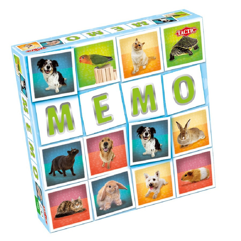 Настольная игра Tactic Games мемо Животные 2 - фото 1