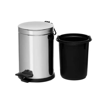 Ведро для мусора NAVAKO Andromeda 3L Mini Chrome