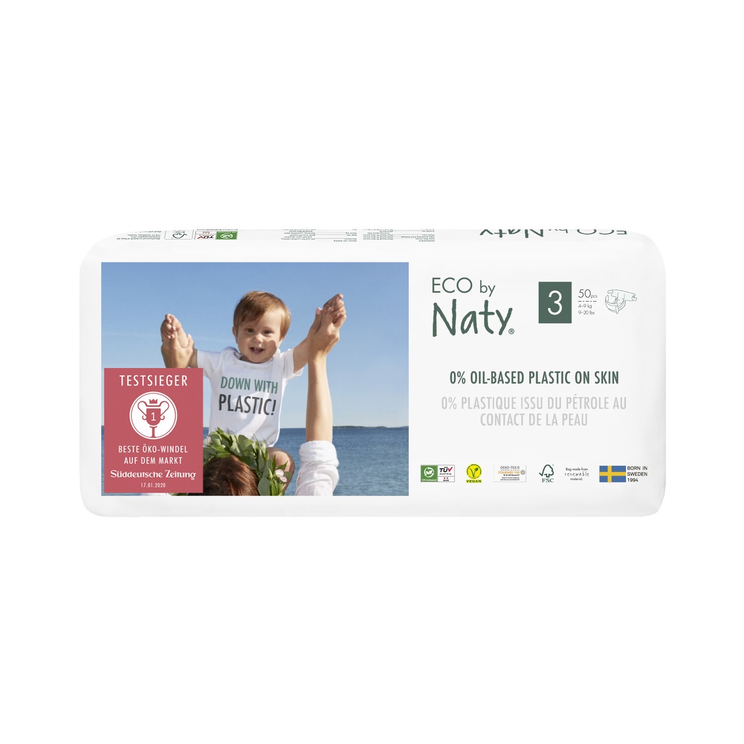 Подгузники Naty 3 50 шт. - фото 2