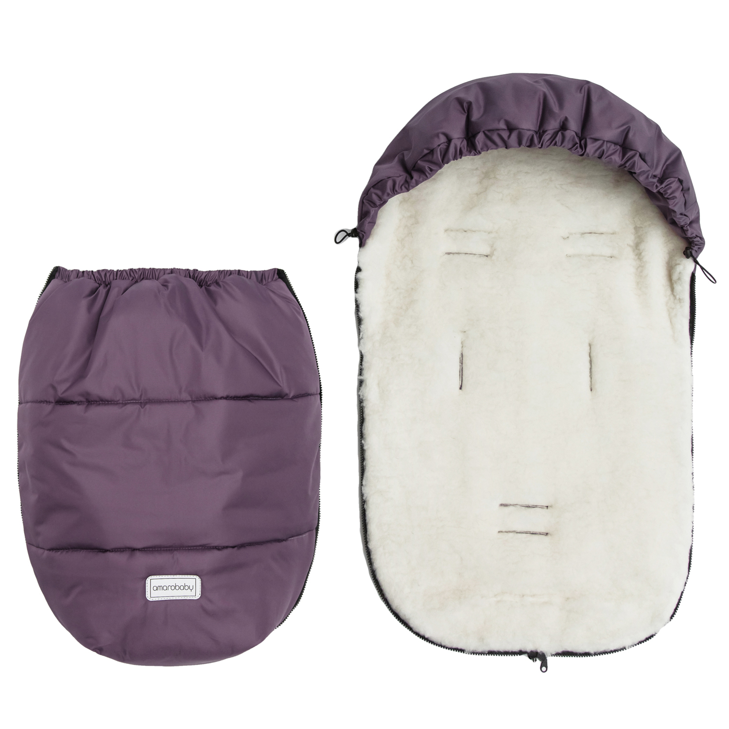 Конверт в коляску Amarobaby Snowy Baby - фото 15