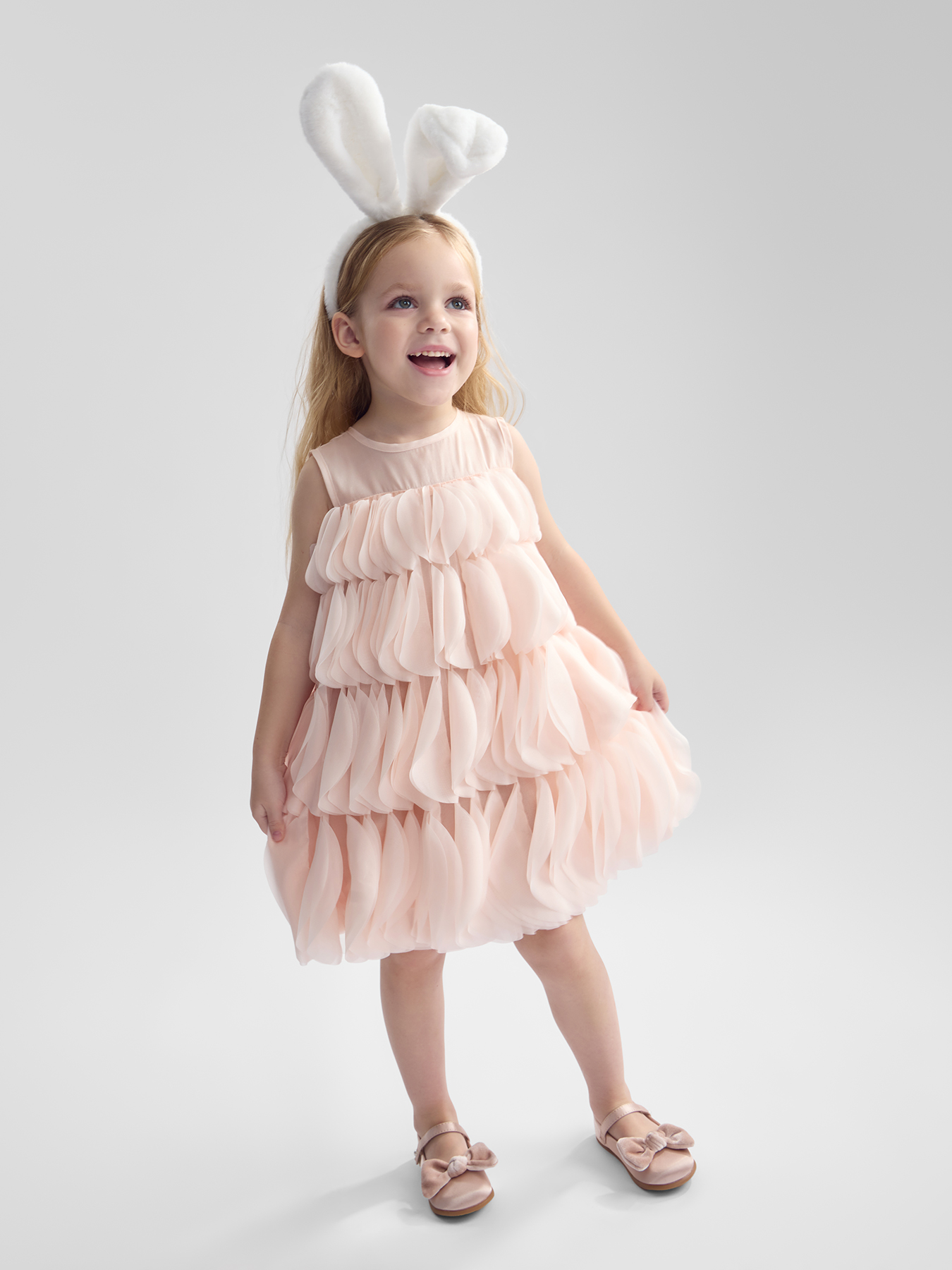 Платье Happy Baby 88639-1_pale-pink - фото 3