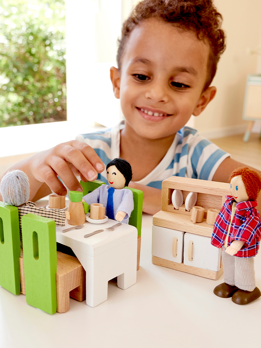 Домик для кукол Hape с мебелью E3454_HP - фото 1